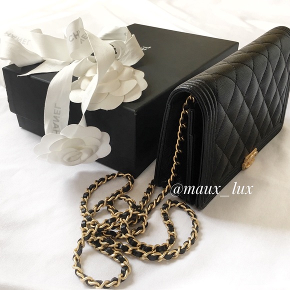 🌸SOLD🌸 Part II: Caviar Chanel WOC Boy Bag - Picture 8 of 8